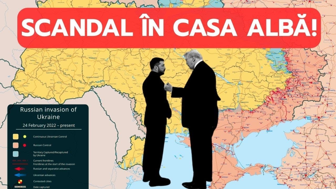 ZELENSKY CONTRA TRUMP! Scandal ȘOCANT în Casa Albă (VIDEO)